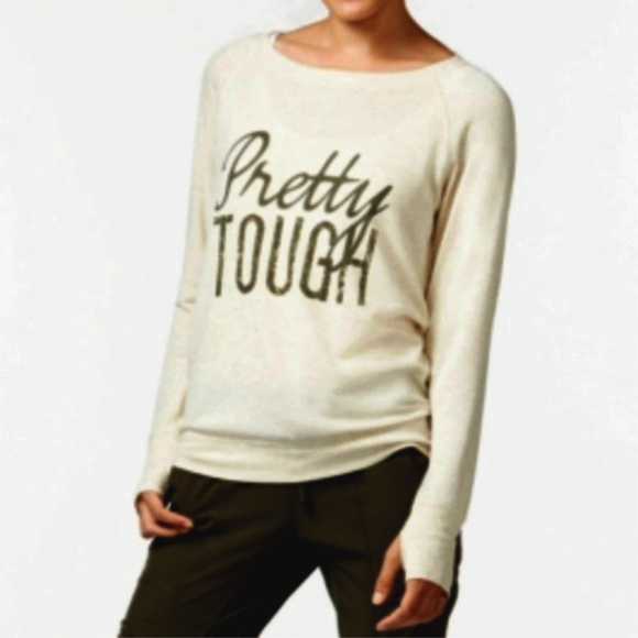 Ideology Tops - Ideology Top Camo Pretty Tough Back Cut Out Large